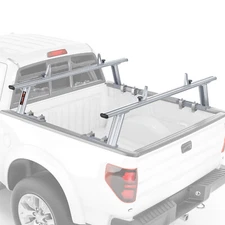 Adjustable Truck Contractor Ladder Rack for Pickups Aluminum Lumber Kayak