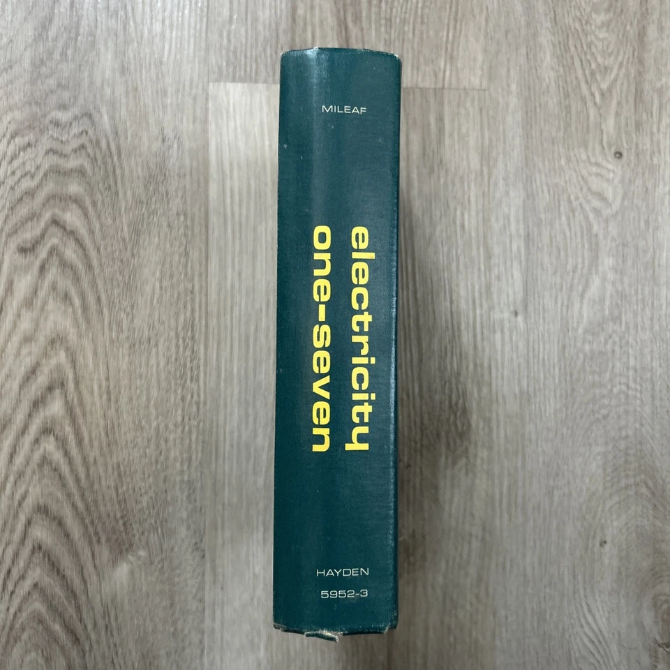 Electricity One-Seven By Harry Mileaf Hardcover Revised Second Edition 1987 Book - Image 3 of 4