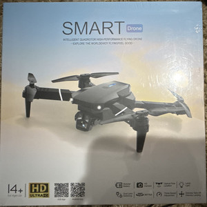 SMART Drone Ready-to-Fly Quadcopter w/ HD Camera, Optical Flow, 15 Min Flight