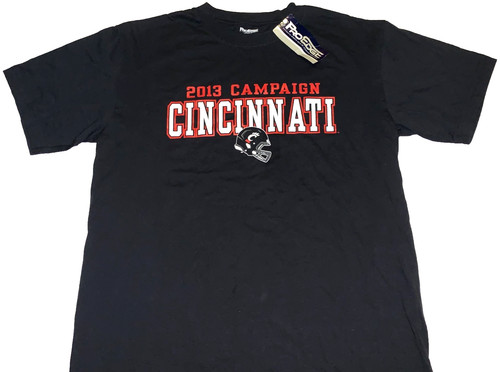 Rare Vintage 2013 University Cincinnati Bearcats Football T-Shirt New! NWT LARGE
