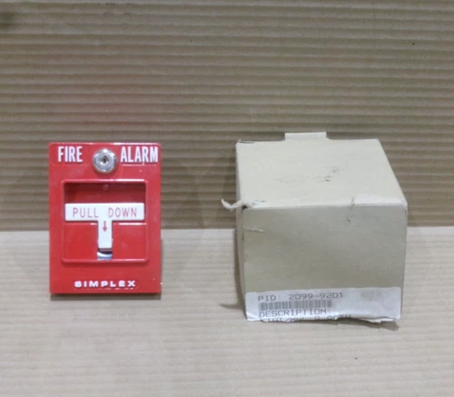 New Simplex 2099-9201 Pull Station Fire Alarm
