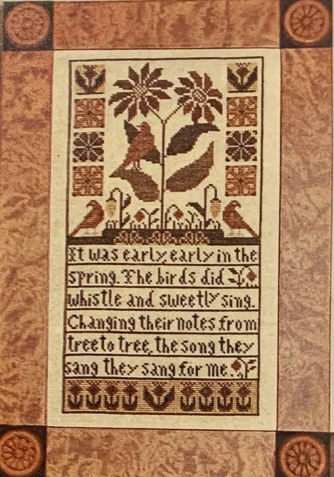 Образцы Carriage House ~ Узор для Вышивки Крестом The Song They Sang ~ 2005 - Изображение 2 из 3