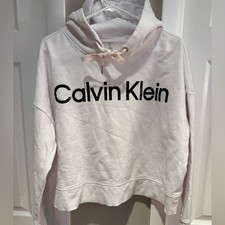 Calvin Klein White Hoodie