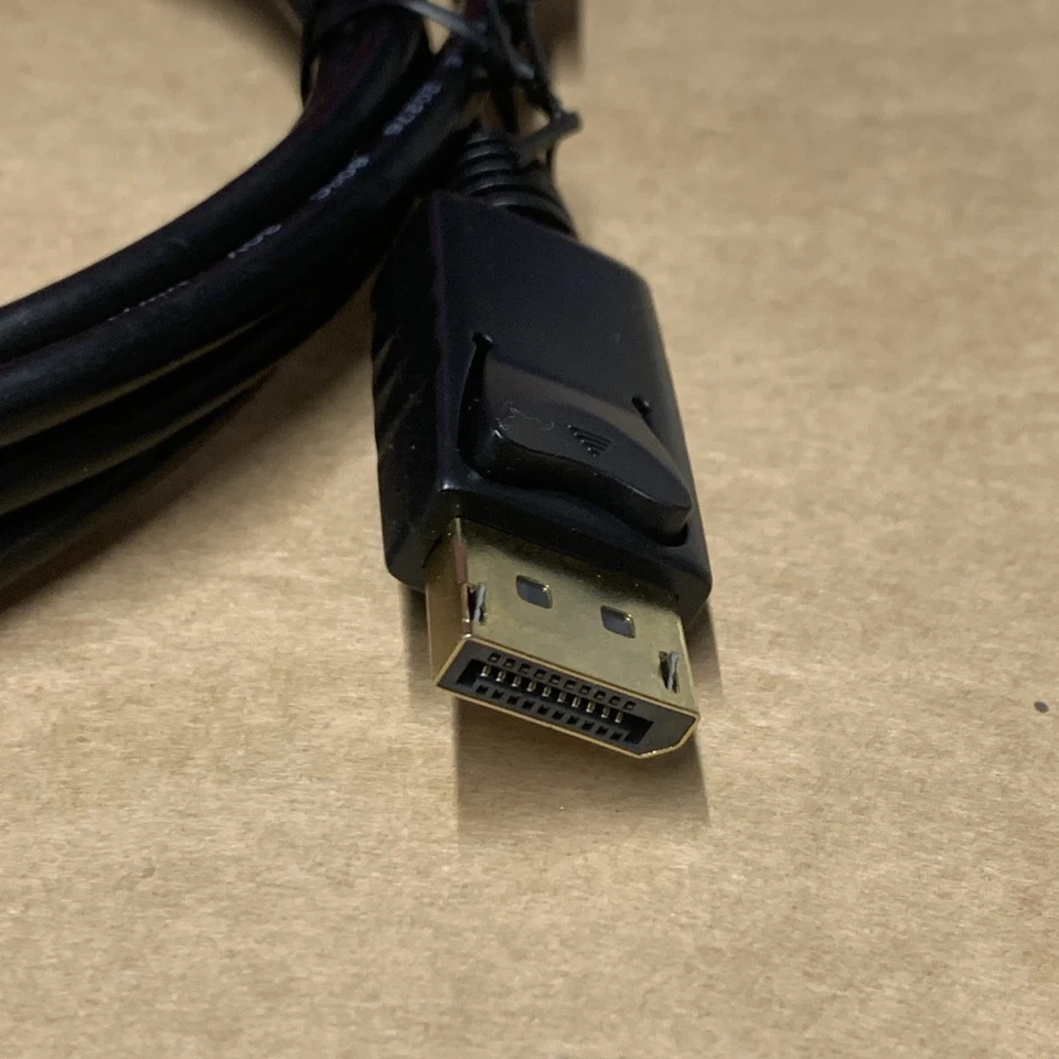 Job Lot 40 X New Mini DisplayPort to DisplayPort Male to Male Cable 1.8m - Image 3 of 4