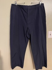 Lauren Ralph Lauren Womens Cotton Nylon Navy Pants Crop 18W