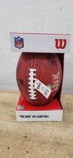 NEW Official NFL Game Day Limited Edition Wilson Full Size Football "The Duke"
