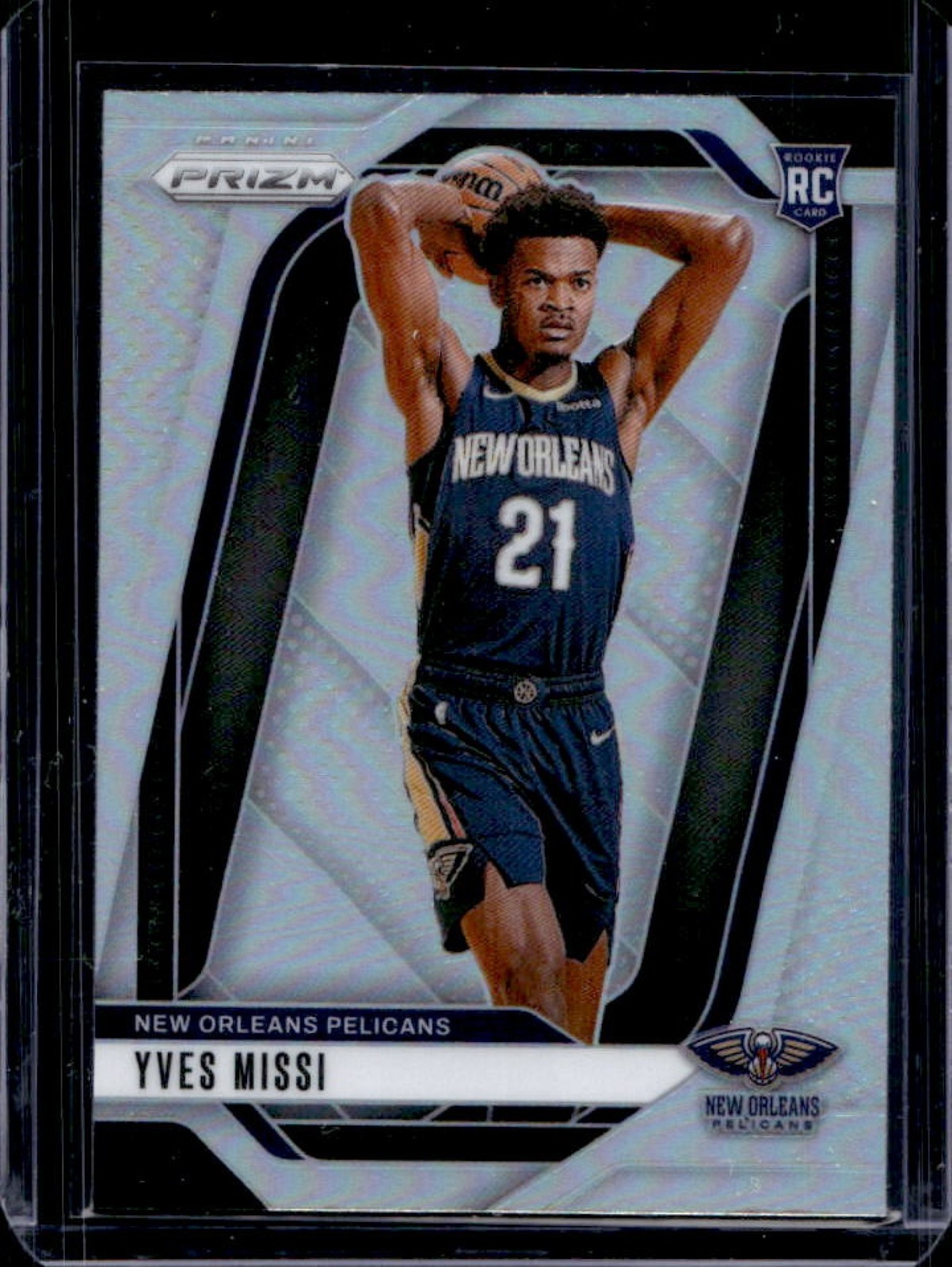 2024-25 Panini Prizm Yves Missi RC Silver Rookie #233 Pelicans