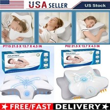 Soft Support Cervical Pillow for Neck Pain,All Sleepers Ergonomic Memory Foam US