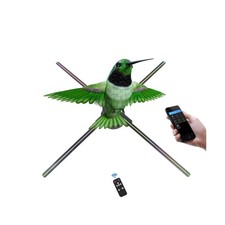 Holographic Fan Projector Screwless Led Lights HD with App and WiFi, Remote C...