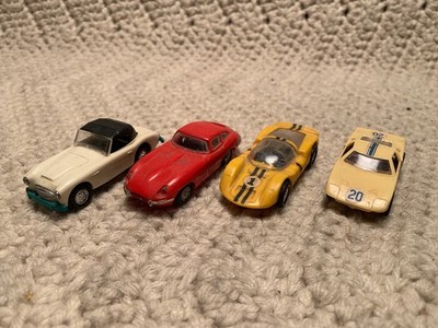 Lot Of 4 Rare 1/64 Mini Lindy Sixties Sports Cars Original Clean Assembled Sweet