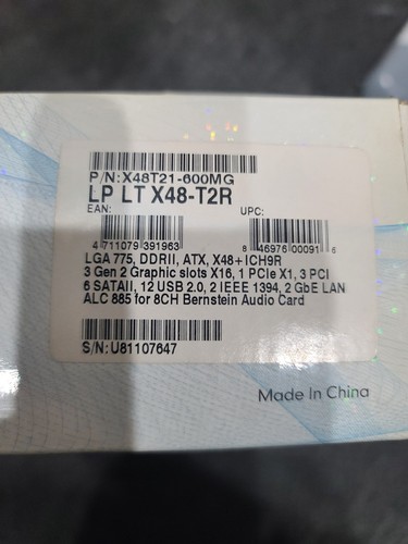Placa madre DFI LanParty LT X48-T2R Socket LGA775 IOB ATX hallazgo raro - Imagen 2 de 10