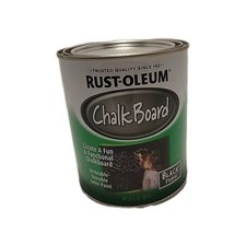 Rust-Oleum Specialty Paint 206540 Chalkboard Brush-On, Black, 30 Fl Oz 1 PACK