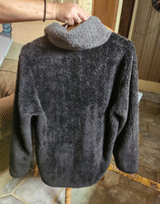 Simply Southern Sherpa 1/4 Zip Fleece Pullover Sweatshirt Mock Neck M