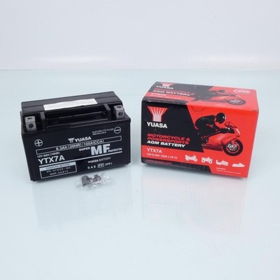 SLA-Yuasa-Batterie für Sherco 50 Enduro 2002 bis 2013 YTX7A-BS / YTX7A / 12 V
