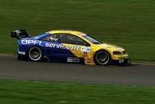 Opel EuroTeam driver Alain Menu at the DTM German Touring Car Cham- Old Photo