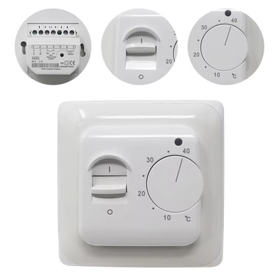 Elektrische Fußbodenheizung Raumthermostat Temperaturregler Warmregler 220