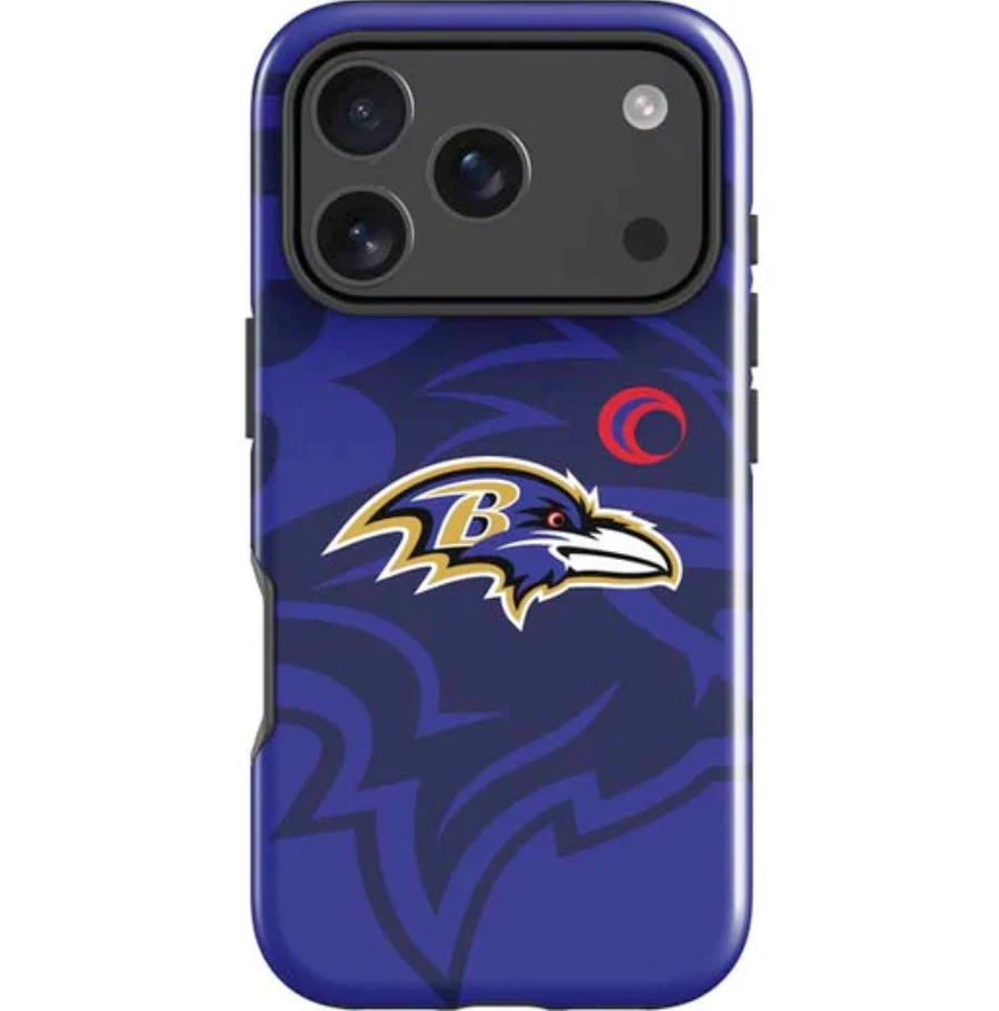 football Baltimore Ravens Double Vision iPhone Case