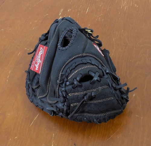 LHT Rawlings Catchers Mitt RCMBB punta leggera Fastback lancio sinistro 32 1/2" - Foto 6 di 9
