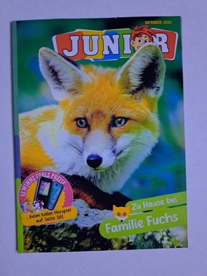 Junior Heft Oktober 2024 Kindermagazin - ungelesen! 