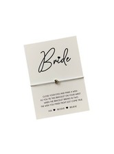 Bride bracelet  Gift for bride  Wedding gift  Bride to be present  Bridal ca