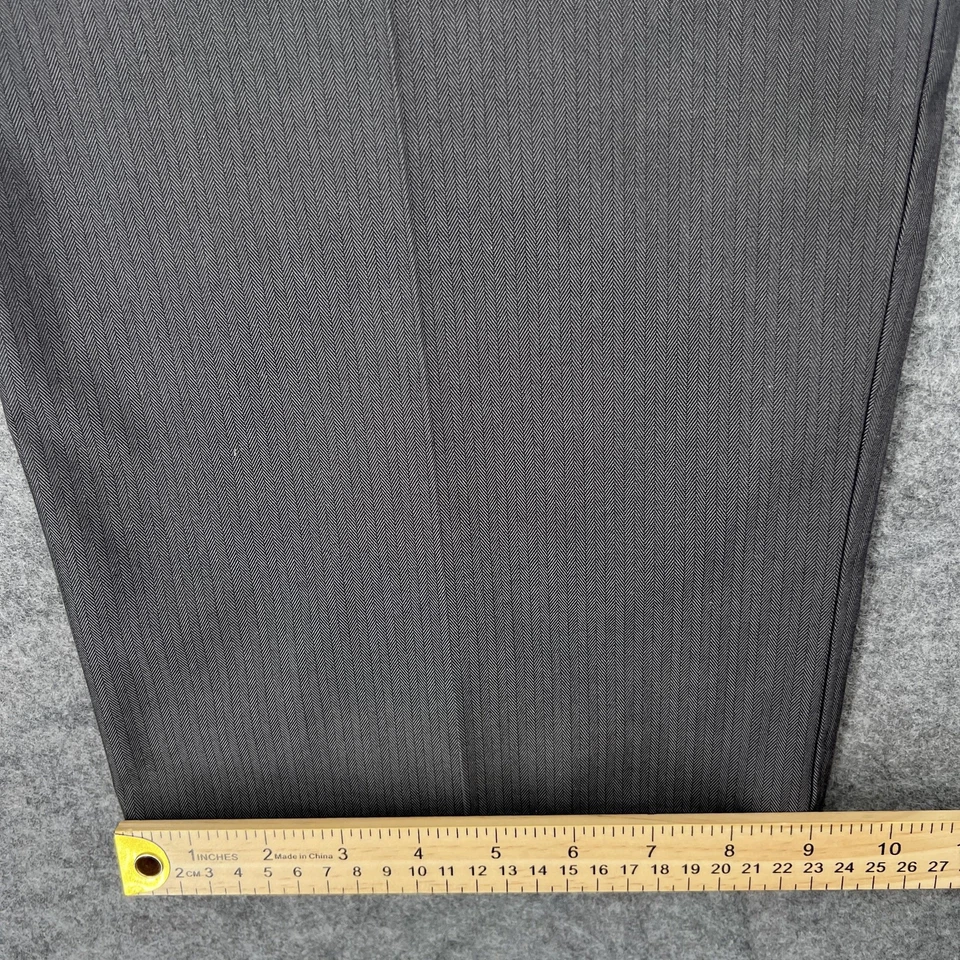 Pantalones Dockers Signature Caqui Para Hombre 44x32 Gris Calce Relajado D4 Algodón Espiga Foto 4 de 4