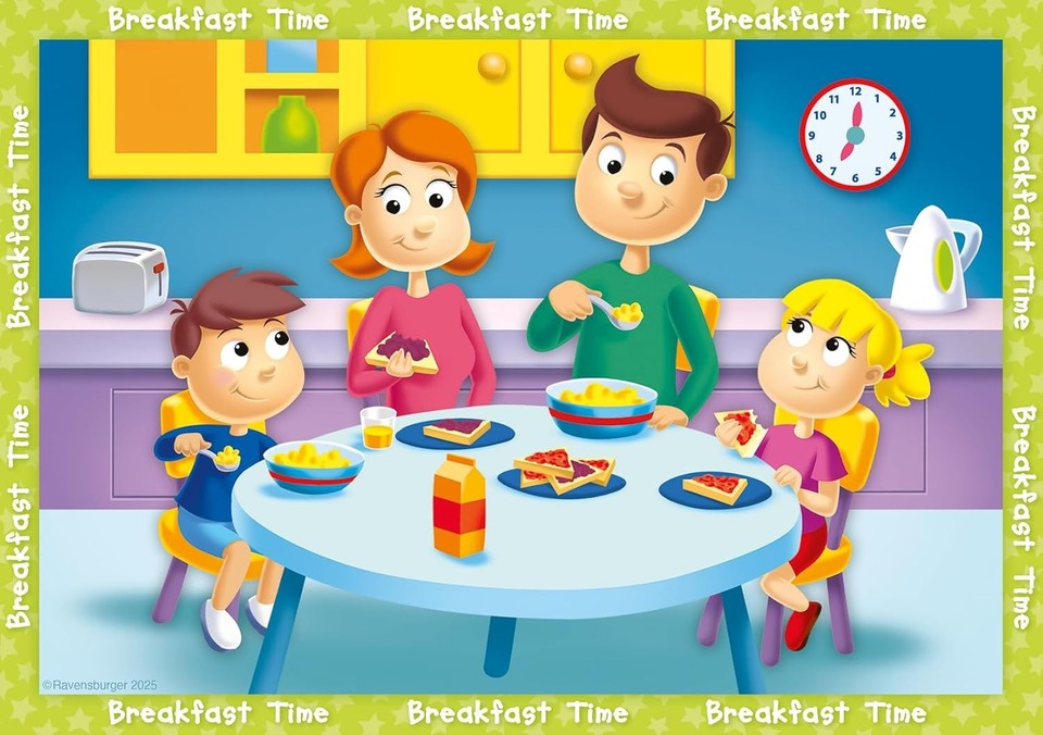 Time Jigsaw Ravensburger What's The Time - My First Jigsaw Puzzles for Kids Age 2 ...