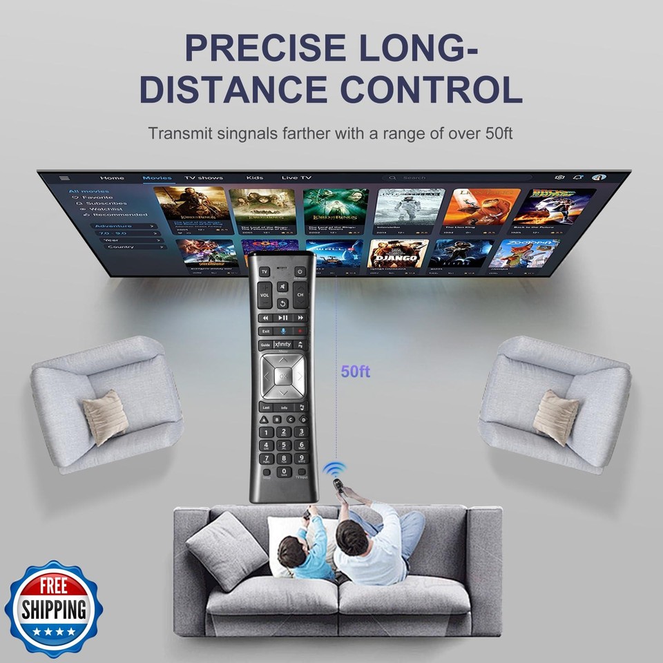 XR11 Voice Remote Control Compatible with XFinity X1 Comcast Acti | eBay UK
