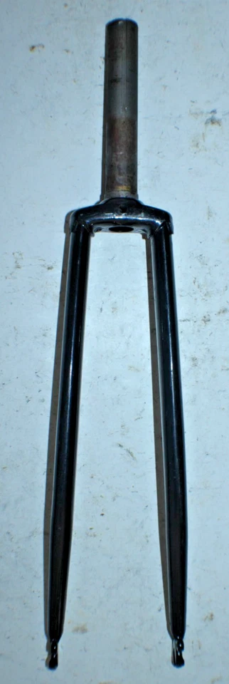 Road Bike Fork 700c/27" 1 " Threaded 150mm Steel Black Rigid Fast USA Shipper :) - Image 2 of 4