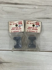 GC Electronics 8618-E Snap-In TV Fuse Holder Lot of 2 NOS Sealed Vintage Parts