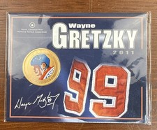 2011 Canada 25 Cents Coloured Wayne Gretzky Coin From Father To Son H-1