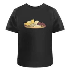 'Cheese and Grapes Board' Unisex T-Shirt -  100% Cotton (S-XXL) (TA046478)