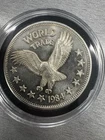Vintage 1 oz .999 Fine Silver ~ 1984 World Trade One Unit ~ Eagle