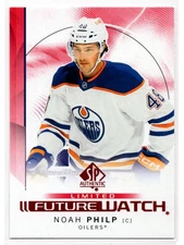 2024-25 Upper Deck SP Autenthic Future Watch Limited Noah Philp Edmonton Oilers