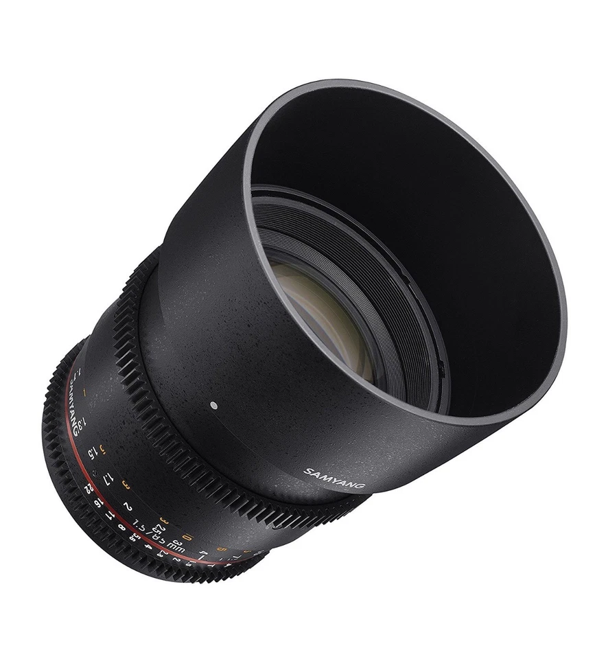 Samyang SYDS85M-N VDSLR II 85mm T1.5 Cine Lens for Nikon (FX) Cameras - Image 3 of 4