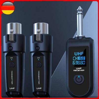 Wireless Microphone Converter XLR Transmitter and Receiver Wireless Mic Adapter