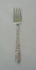 GROUP/3 KIRK "REPOUSSE" STERLING SILVER SALAD FORKS,105 grams, NO MONOGRAMS