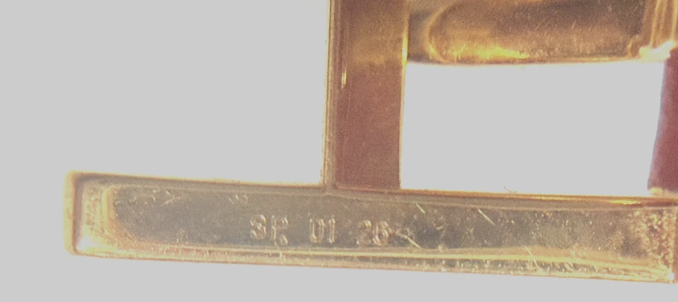 Pulsera Hermes Behapi Doble Tour Rosa/Rojo Pulsera Reversible Foto 4 de 4