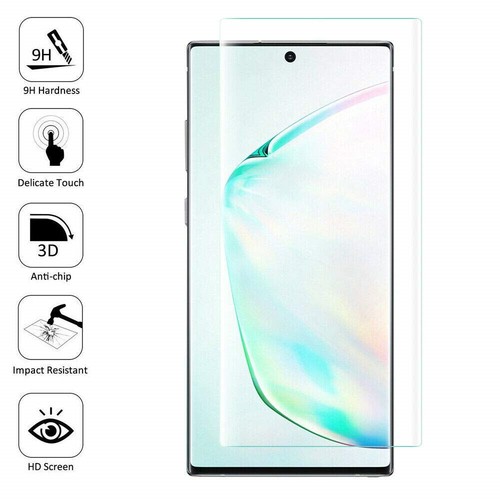 VERRE TREMPE 3D Intégral pour Samsung Note 9/10/S8/S9/Plus/S10 Vitre Protection - Photo 6/12