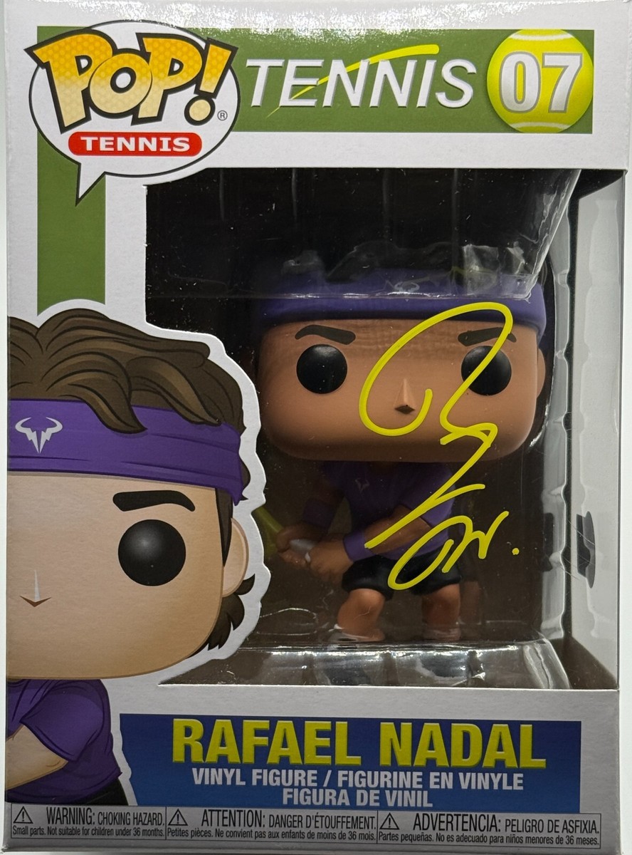 Rafael Nadal Signed Tennis Funko Pop # 07 RAFA Beckett BAS