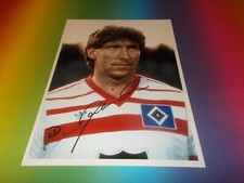 Dieter Schatzschneider HSV DFB signed autograph on 20x28 photo
