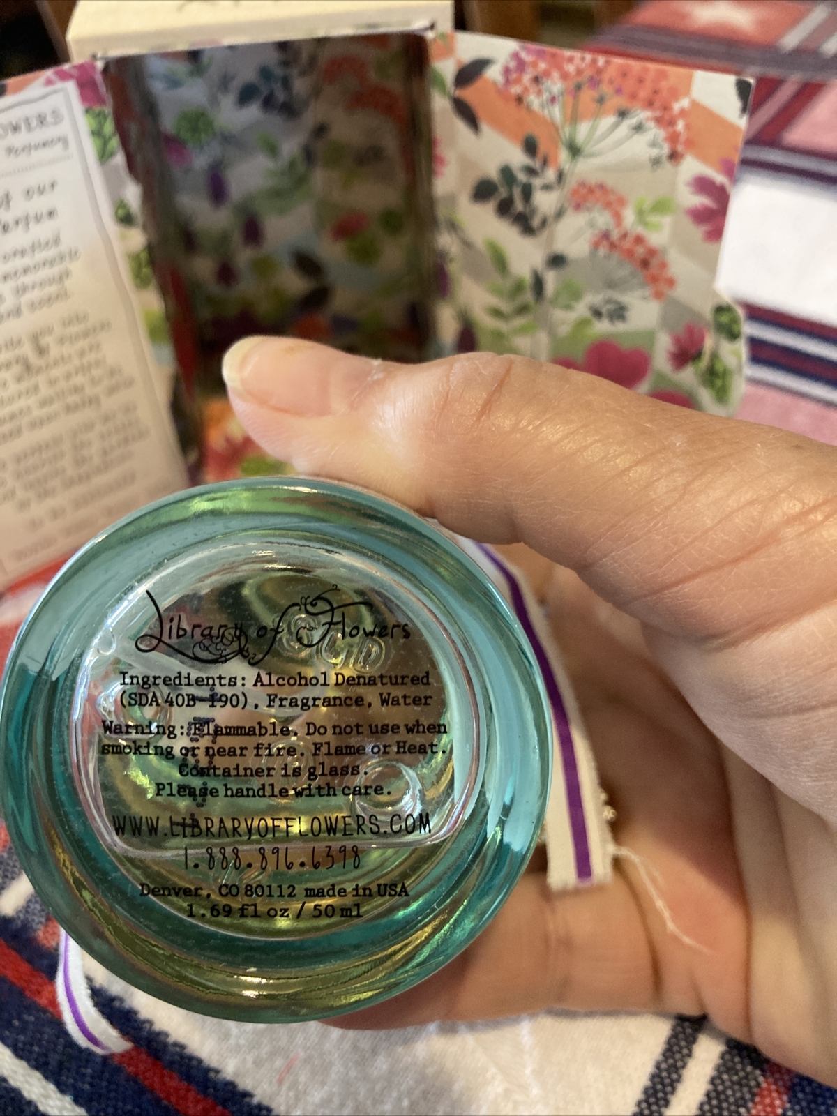 Library of Flowers Arboretum EDP 1.6 oz Perfume by Margot Elena