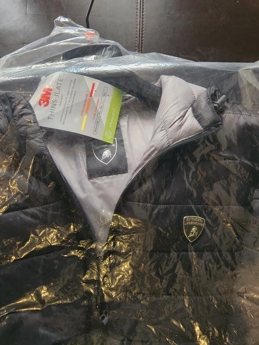 Lamborghini Puffer Jacket Coat 100 Authentic 3M Thinsulate eBay