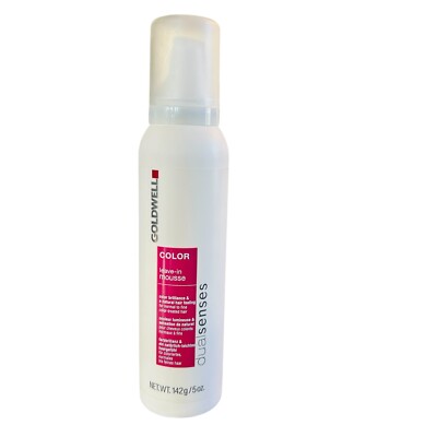 Goldwell Color Leave In Mousse Dual Senses 5 oz New Authentic Color Treated Hair