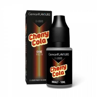 German Flavours Liquid Cherry Cola Premium E-Liquid E-Shisha 10ml Kirsche Kola