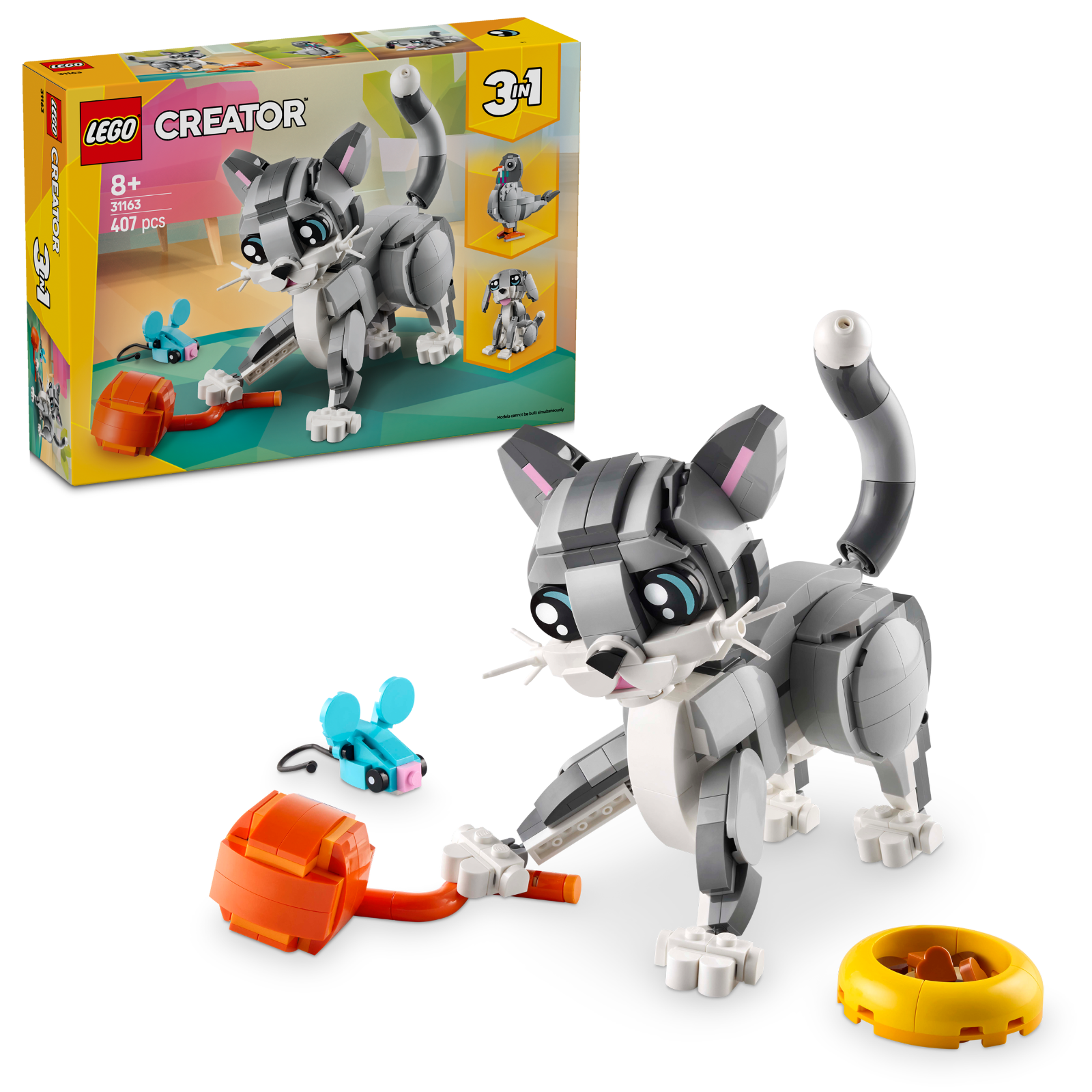 Lego Creator 3in1 31163 Playful Cat