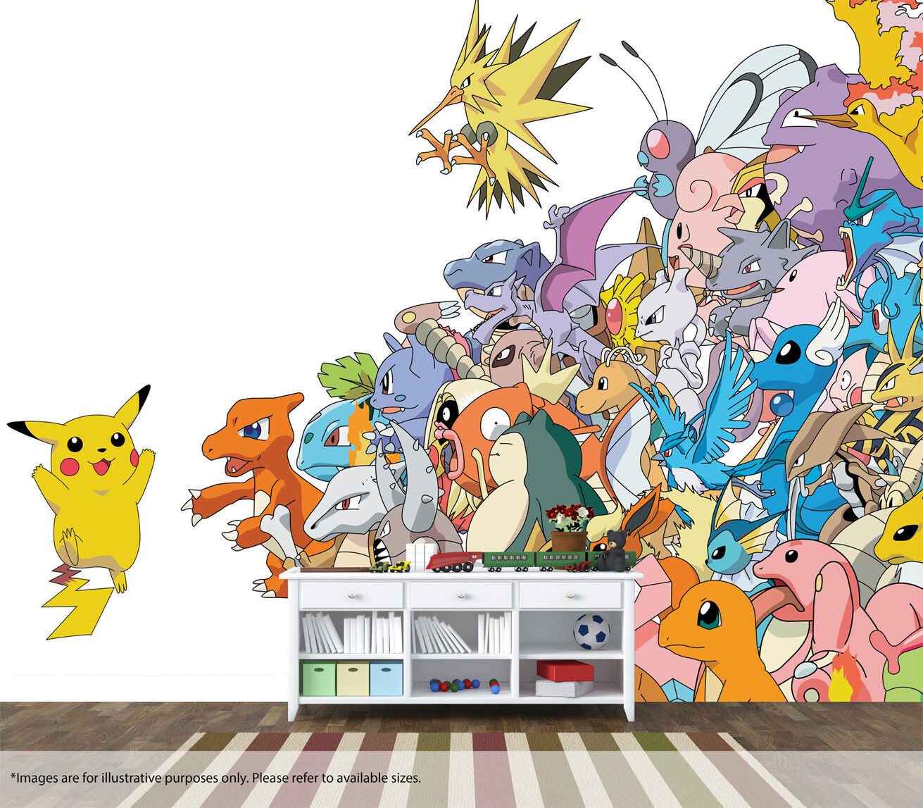 Pokémon Poster mural Favoris : : Maison