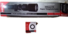 Opteka platinum series 500mm f8 super telephoto lens