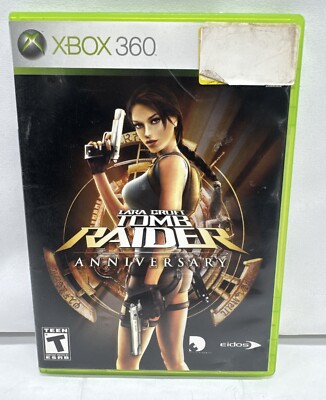 Lara Croft Tomb Raider Anniversary Xbox 360 Complete Case Disc Manual 1081068