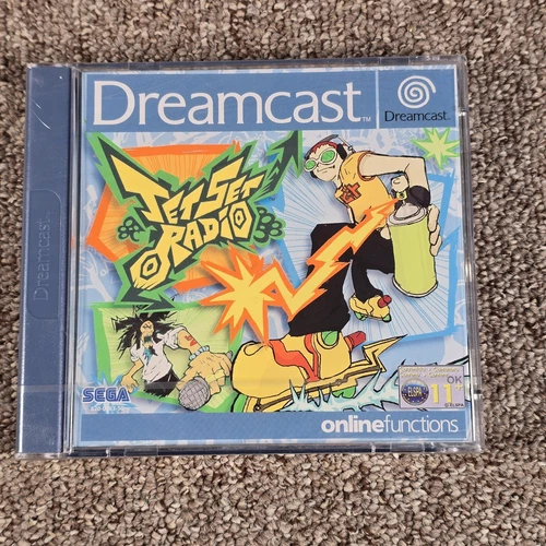 Jet Set Radio - Sega Dreamcast - Complete - Sealed PAL 