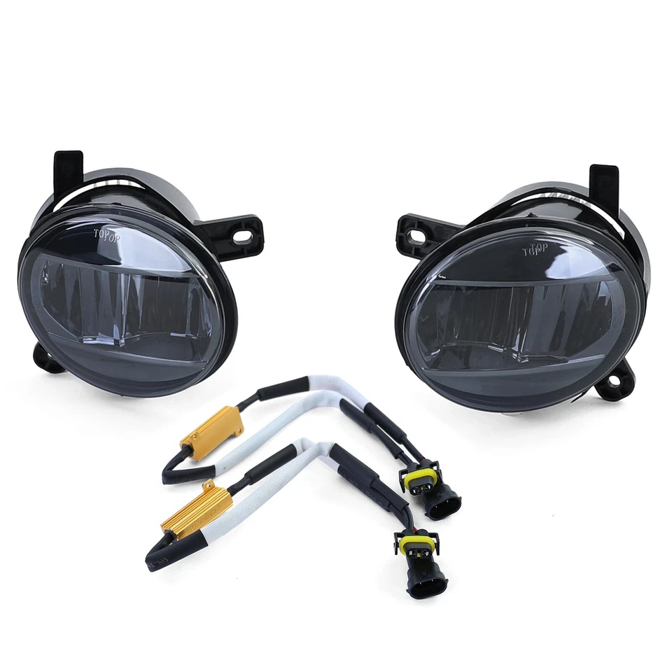 Für Audi A4 B8 8K A6 C6 Q5 8R Exeo LED Nebelscheinwerfer Schwarz LINKS + RECHTS - Bild 2 von 4